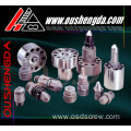 screw nozzle for injection screw & barrel